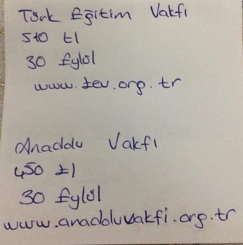 Üniversite öğrencilerine burs veren vakıflar. Paylaşalım ki belki bir vesile oluruz