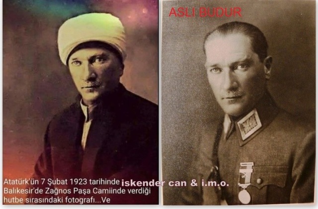 ATATÜRK FOTOĞRAFLARINDA TAHRİFAT !