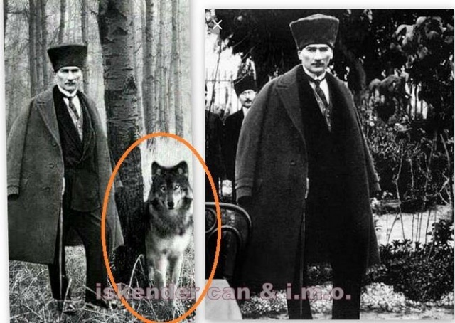 ATATÜRK FOTOĞRAFLARINDA TAHRİFAT !