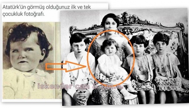 ATATÜRK FOTOĞRAFLARINDA TAHRİFAT !