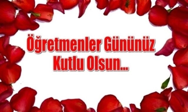 24 Kasım Öğretmenler Günü Resimli Mesajlar