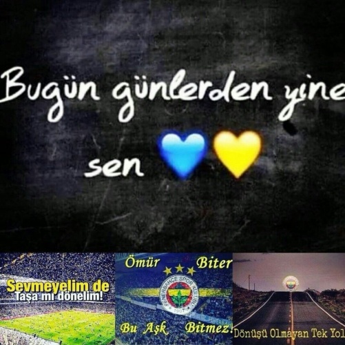 Resimli Fenerbahçe Sözleri