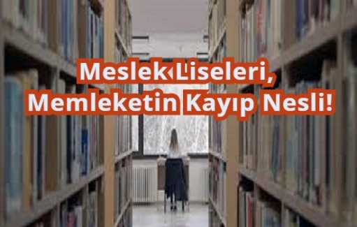 Meslek Liseleri, Memleketin Kayıp Nesli!