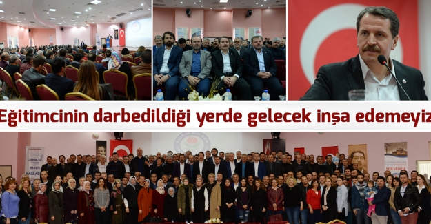 Eğitim Bir Sen Genel Başkanı Ali Yalçın: Öğrencinin öğretmene parmak salladığı bir sistemle yol alamayız