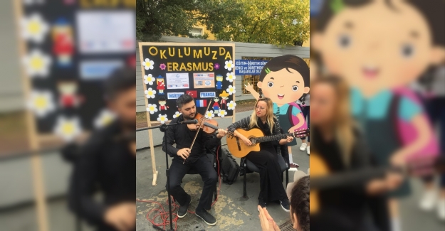 Nef İlkokulu'nda Erasmusdays Etkinliği