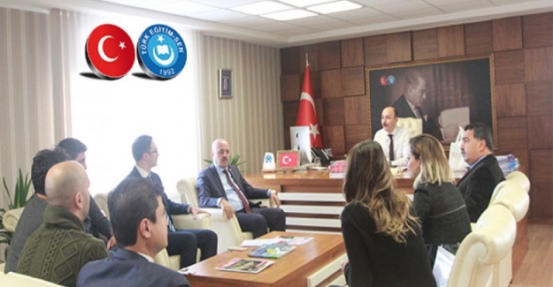 Eş Durumu Mağduru Sözleşmeli Öğretmenler Türk Eğitim Sen'i Ziyaret Etti