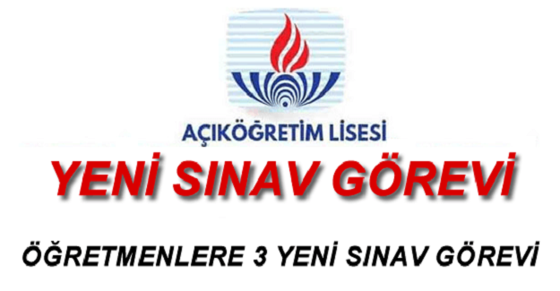 AÖL'den Öğretmenlere Yeni Sınav Görevleri