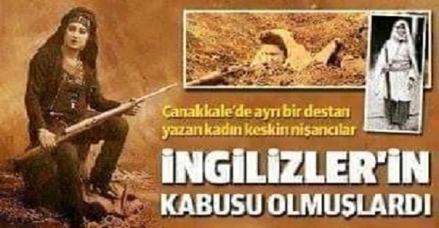 ÇANAKKALE'NİN KADIN KESKİN NİŞANCILARI