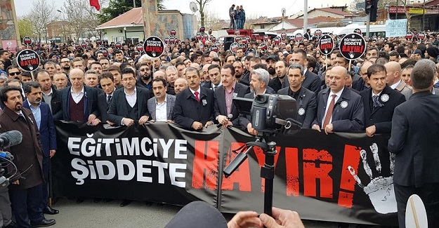 GEBZE’DE ÖLDÜRÜLEN MESLEKTAŞIMIZ İÇİN YÜRÜDÜK