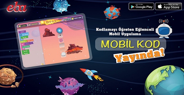 "Mobil Kod" uygulaması EBA'da yayında