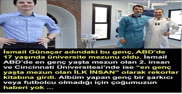 ABD 17 yaşındaki Türk mühendisi konuşuyor!