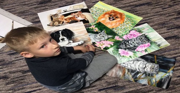 9 Yaşındaki Küçük Çocuk Hayvan Barınaklarına Destek Olmanın Harika Bir Yolunu Buldu