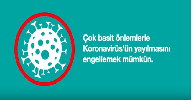 MEB web sitesine koronavirüs videosu koydu.