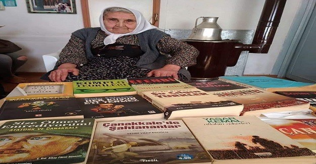 İlkokul Mezunu 83 Yaşındaki Müzeyyen Kanal Tam Bir Kitap Kurdu