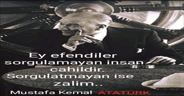 MİLLİ EĞİTİM SİYASETİMİZİN TEMEL TAŞI CAHİLLİĞİN YOK EDİLMESİDİR...