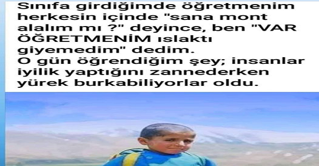 O gün bahçe nöbetçi öğretmeniyim