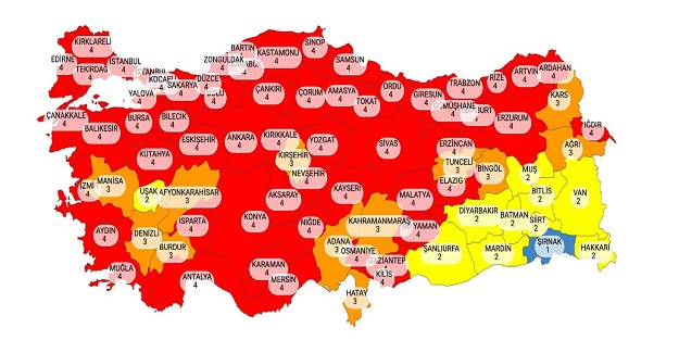 Hafta Sonu Yasaklarının Uygulanacağı İller