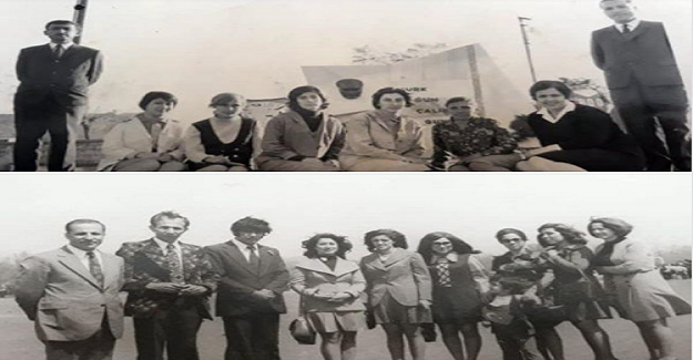 Atatürk İlkokulu öğretmenleri, 50 yıl önce...