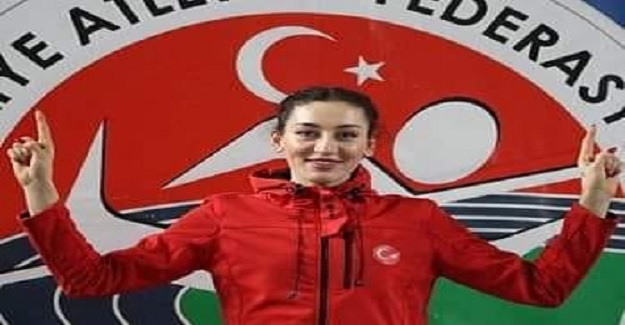 Balkan Büyükler Atletizm Şampiyonası'nda; Üç adım atlama branşında Tuğba Danışmaz Rekor Kırdı