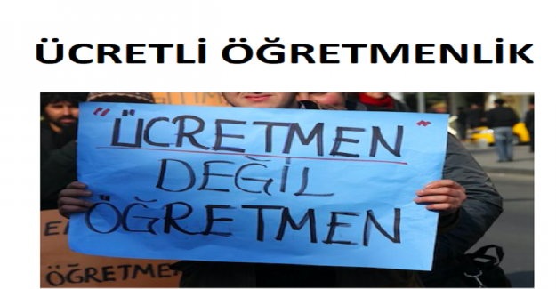 MEB’İN  FORMÜLÜ… “ÜCRETLİ ÖĞRETMENLİK”