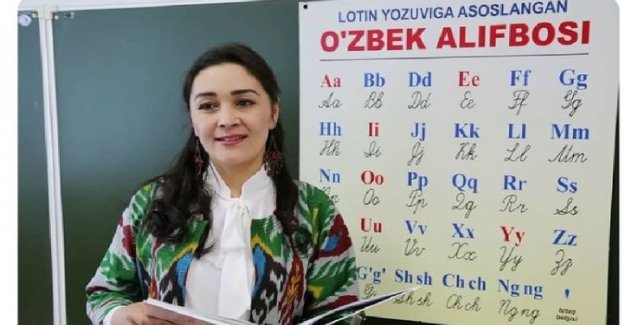 Özbekistan, 1 Ağustos'tan İtibaren Kiril Alfabesini Terk Edip, Latin Alfabesine Geçecek