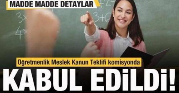 Meslek Kanunu İçeriğinde Neler Var? Uzman Öğretmen ve Başöğretmen Nasıl Olunacak?