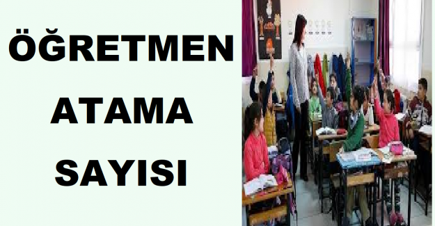 Öğretmen Atama Sayısı