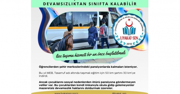 Köylerde Yaşayan Binlerce Öğrenci Devamsızlıktan Sınıfta Kalabilir