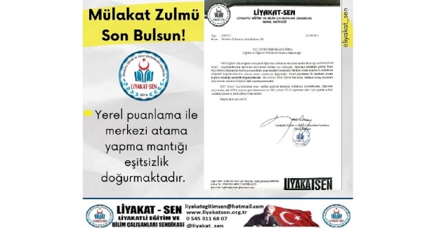 Mülakat Zulmü Son Bulsun!