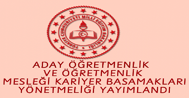 Aday Öğretmenlik Ve Öğretmenlik Mesleği Kariyer Basamakları Yönetmeliği