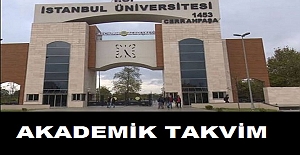 İstanbul Üniversitesi Akademik Takvimi 2021