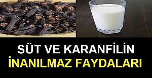 SÜT VE KARANFİLİN İNANILMAZ FAYDALARI