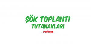 2. Dönem 9. Sınıf ŞÖK Toplantı Tutanağı