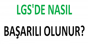 LGS'de Nasıl Başarılı Olunur?