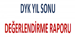 DYK Yıl Sonu Değerlendirme Raporu