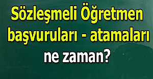 Sözleşmeli Öğretmen Alım Süreci