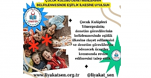 ÇOCUK KULÜBÜ DENETMENLERİNİN BELİRLENMESİNDE EŞİTLİK İLKESİNE UYULSUN